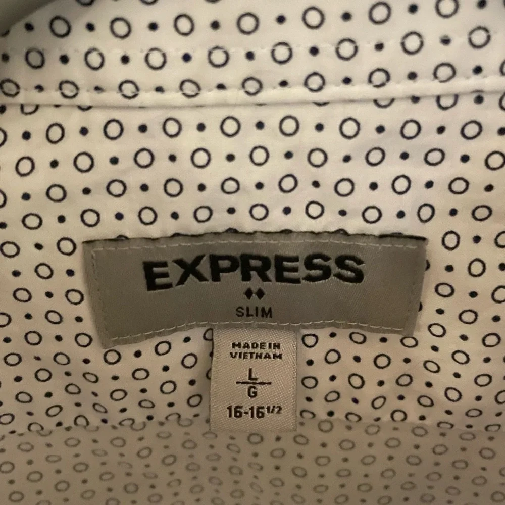 Express Slim Fit 1MX Dress Shirt - Picture 2 of 5